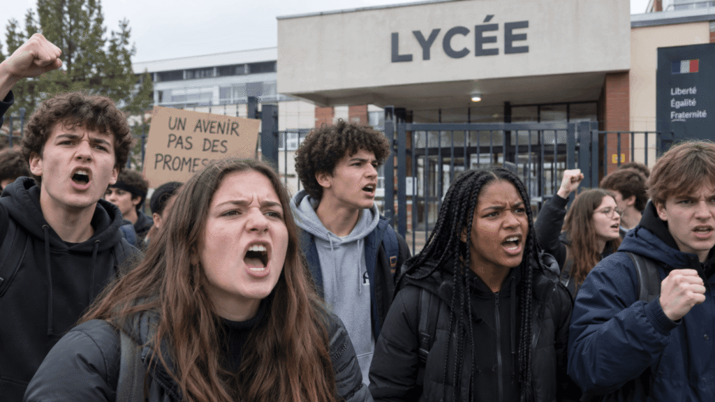 Lycéens en colère